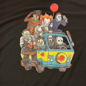 Horror Characters Graphic Tee